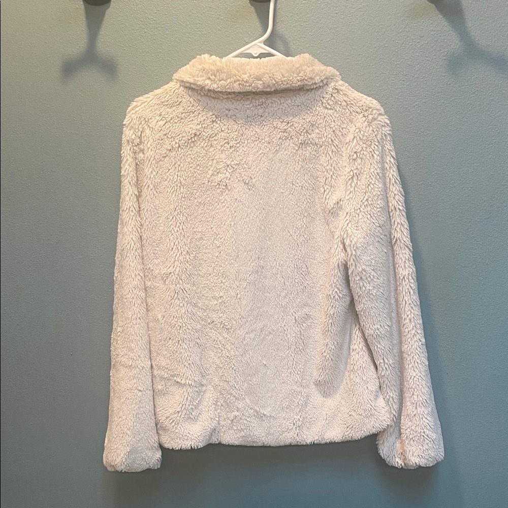Patagonia High-Pile Fleece Jacket – Women’s Cream Full-Zip Coat – Women’s XL - Picture 6 of 6